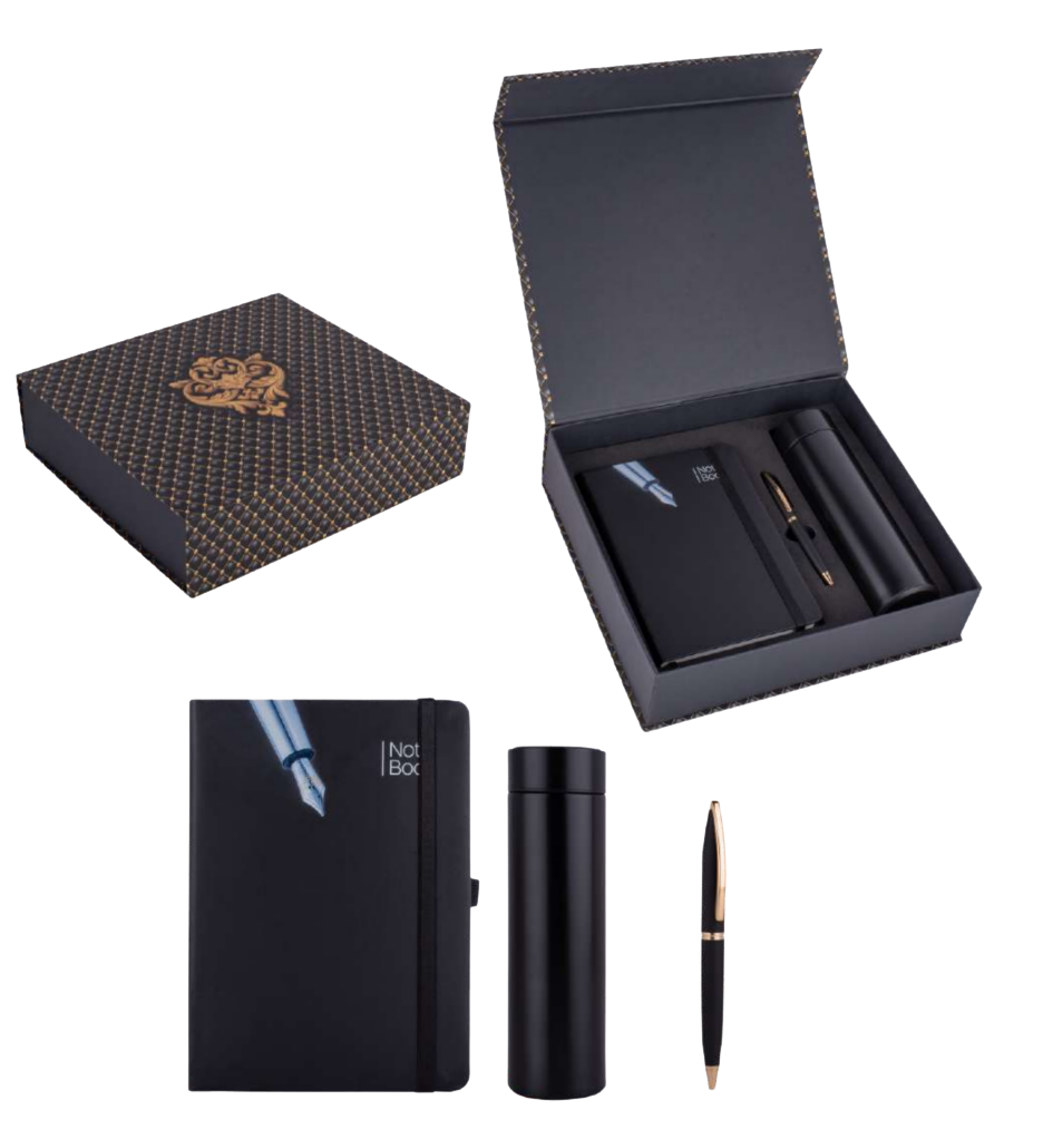 A5 NoteBook, Temperature Flask, Pen